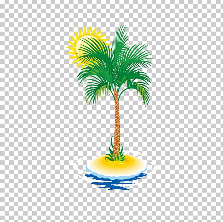 Euclidean Coconut Tree Arecaceae PNG, Clipart, Arecales, Autumn Tree, Christmas Tree, Coconut, Computer Graphics Free PNG Download