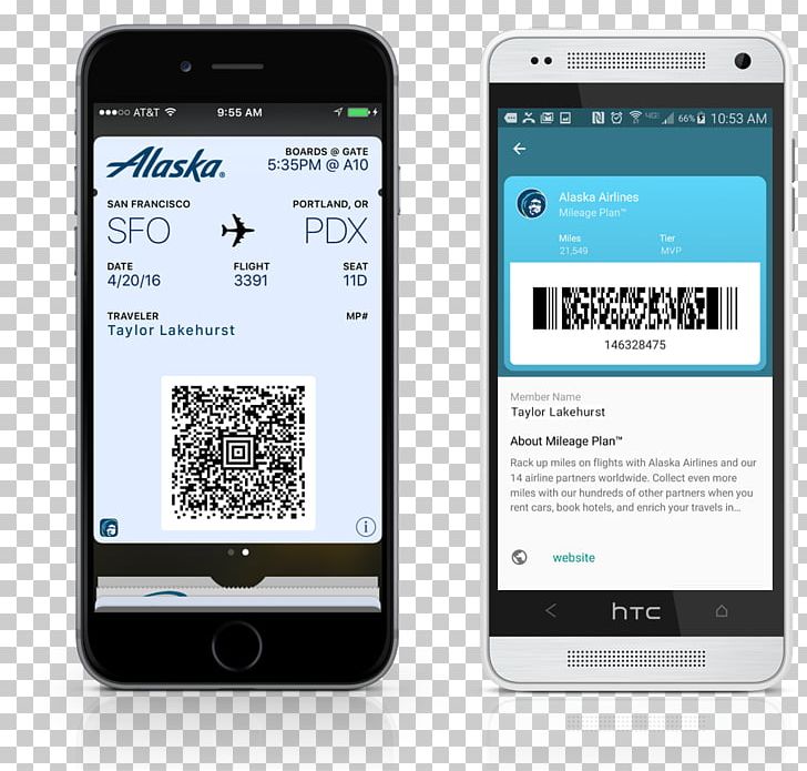 Feature Phone Smartphone Mobile Phones Boarding Pass Alaska Airlines PNG, Clipart, Airline, Airport, Alaska Airlines, Boarding, Boarding Pass Free PNG Download