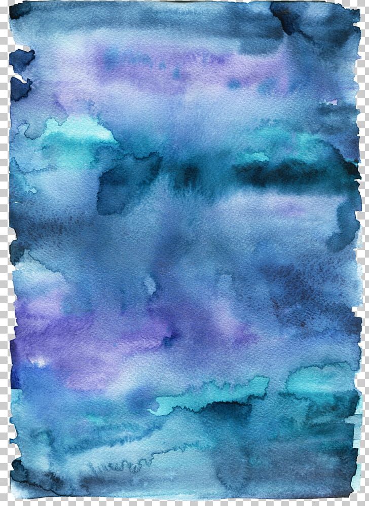 Paper Watercolor Painting PNG, Clipart, Acrylic Paint, Aqua, Art, Artwork, Blue Background Free PNG Download