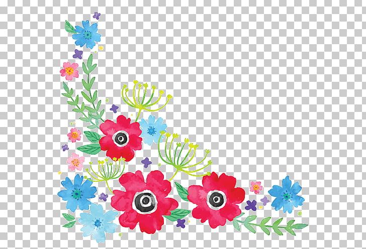 Flower Garland Watercolor Painting PNG, Clipart, Area, Art, Chrysanths, Computer Icons, Corner Free PNG Download