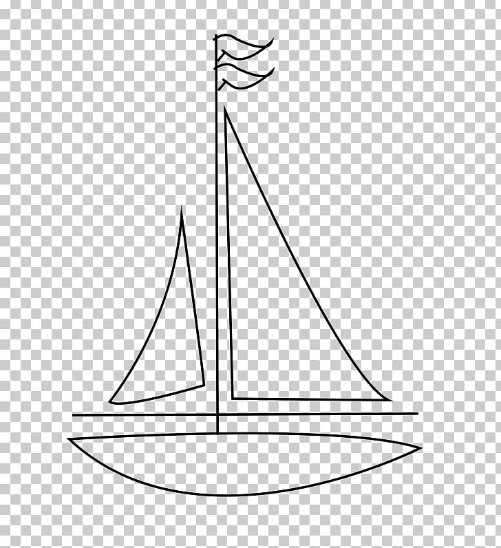 Sailboat Drawing Line Art PNG, Clipart, Angle, Area, Art, Black And White, Boat Free PNG Download