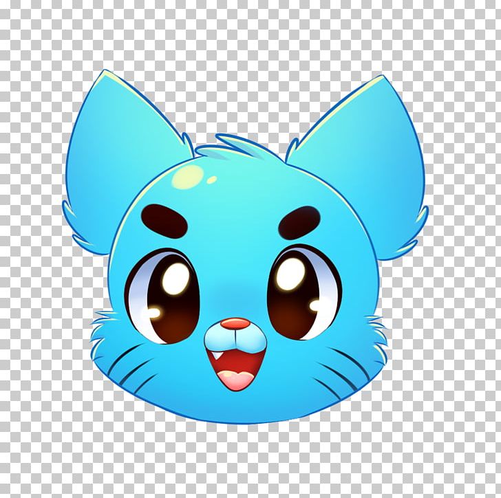 Gumball Watterson Fan Art Drawing PNG, Clipart, Amazing World Of Gumball, Art, Artist, Blue, Carnivoran Free PNG Download