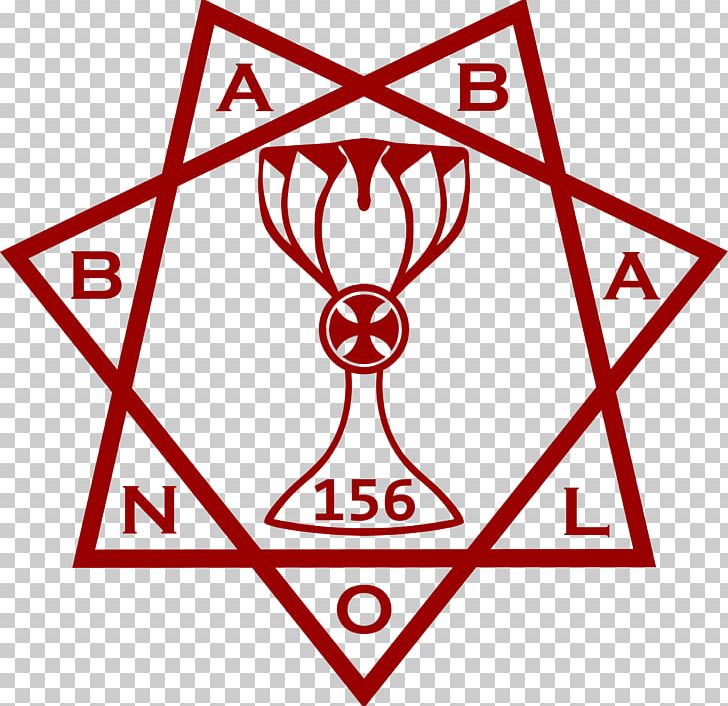 Heptagram Babalon Thelema Occult Magic PNG, Clipart, Aleister Crowley, Angle, Area, Babalon, Black And White Free PNG Download