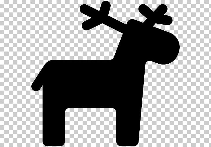 Reindeer Santa Claus Christmas PNG, Clipart, Animal, Black And White, Cartoon, Christmas, Computer Icons Free PNG Download