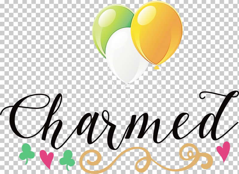 Logo Balloon Text PNG, Clipart, Balloon, Charmed, Logo, Paint, Patricks Day Free PNG Download