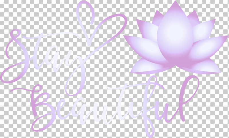 Stay Beautiful Fashion PNG, Clipart, Fashion, Floral Design, Lavender, Logo, Meter Free PNG Download