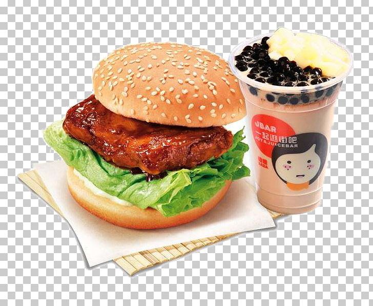 Hamburger Fast Food Fried Chicken European Cuisine PNG, Clipart, American Food, Breakfast, Cheeseburger, Chicken, Chicken Meat Free PNG Download