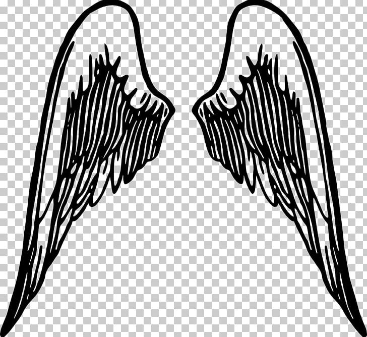 Angel Wing PNG, Clipart, Angel, Angel Wing, Beak, Black And White, Blog Free PNG Download