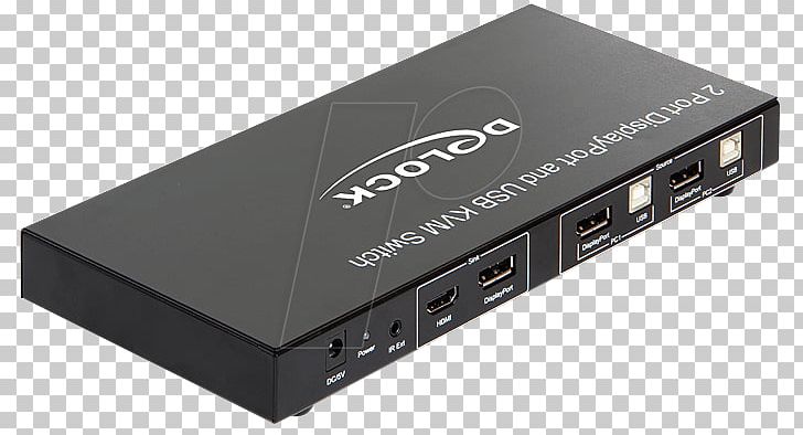 KVM Switches Network Switch DisplayPort HDMI USB PNG, Clipart, Adapter, Aten, Cable, Computer Port, Displayport Free PNG Download