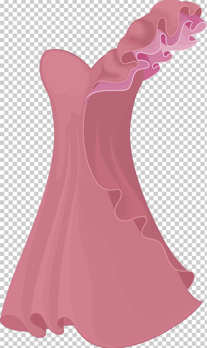 Pink Dress PNG, Clipart, Designer, Download, Drawing, Dress Vector, Euclidean Vector Free PNG Download