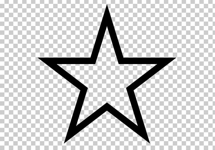 Five-pointed Star Computer Icons PNG, Clipart, Angle, Area, Black And White, Circle, Computer Icons Free PNG Download