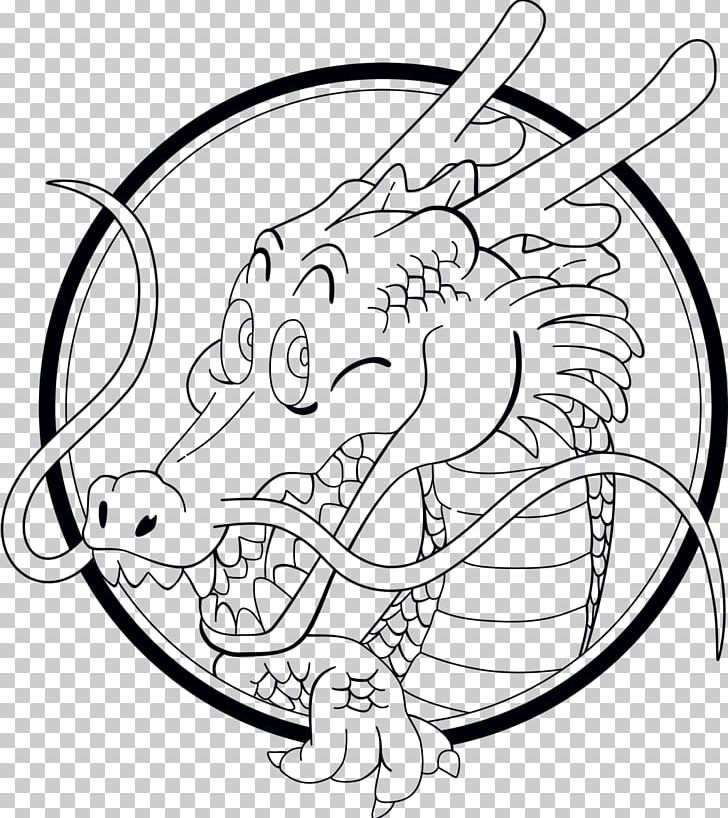 Goku Shenron Dragon Ball Drawing Line Art PNG, Clipart, Art, Artwork, Ball, Black And White, Cartoon Free PNG Download