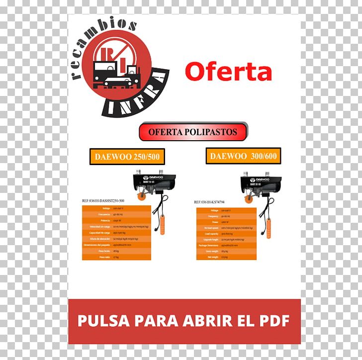 Catalog Product Recambios Infra S.L. Proposal SAGOLA PNG, Clipart, 2018, Accesorio, Area, Brand, Brochure Free PNG Download