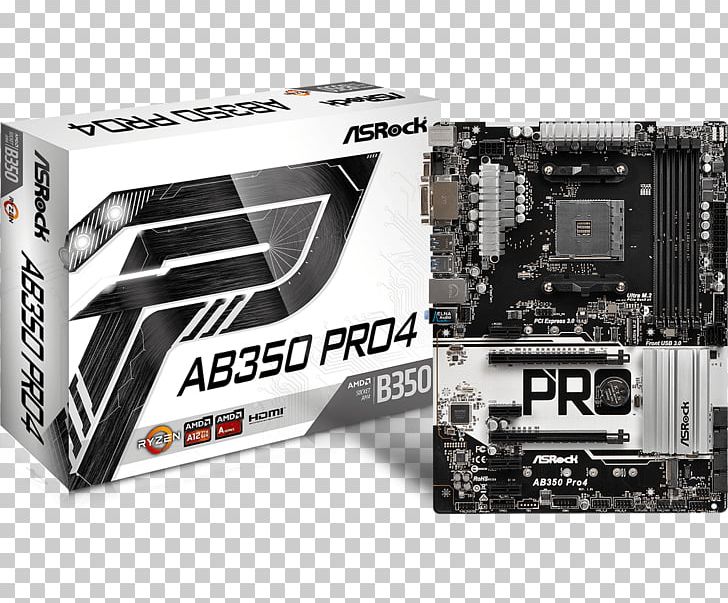 ASRock Fatal1ty AB350 Gaming K4 AM4 AMD Promontory B350 SATA 6GB/s USB 3.0 HDMI ATX Motherboards PNG, Clipart, Am 4, Central Processing Unit, Computer Hardware, Cpu, Ddr4 Sdram Free PNG Download
