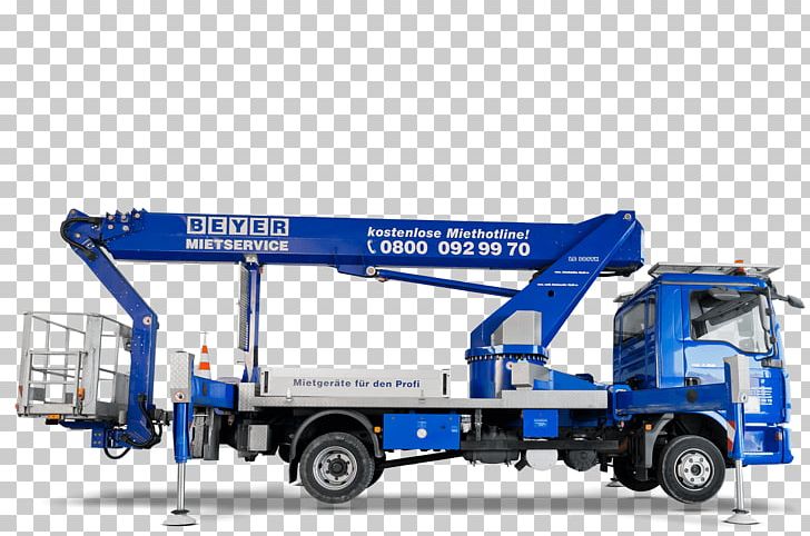 Truck Arbeitsbühne Aerial Work Platform BEYER-Mietservice KG PNG, Clipart, Aerial Work Platform, Cargo, Cars, Construction Equipment, Crane Free PNG Download
