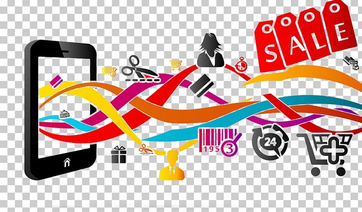 Mobile Commerce E-commerce Mobile Phone Business Retail PNG, Clipart, Business, Cell Phone, Colored Ribbon, Communication, Customer Free PNG Download