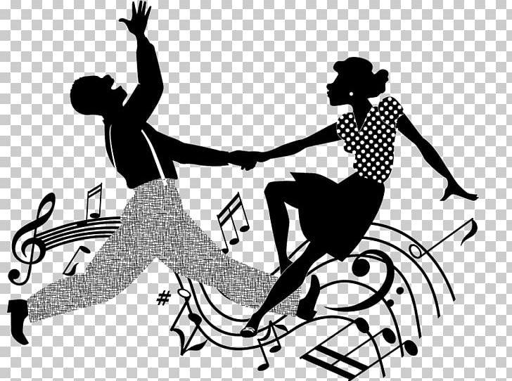 Swing Dance Lindy Hop PNG, Clipart, Art, Balboa, Black And White, Charleston, Collegiate Shag Free PNG Download