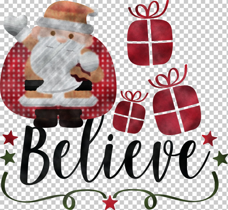 Believe Santa Christmas PNG, Clipart, Believe, Black, Black Screen Of Death, Christmas, Christmas Day Free PNG Download