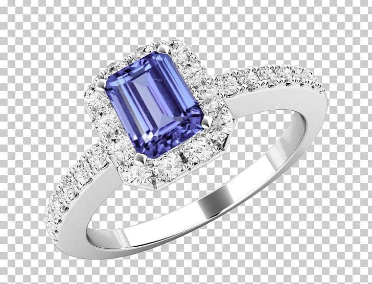 Engagement Ring Diamond Cut Tanzanite PNG, Clipart,  Free PNG Download