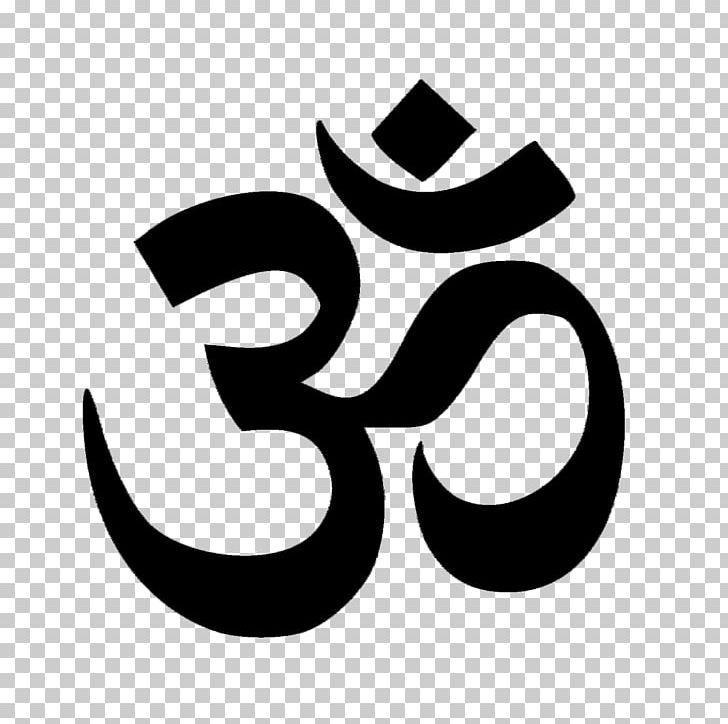 Om Karma Yoga Symbol Mantra PNG, Clipart, Ajna, Black And White, Brand, Circle, Cross Free PNG Download