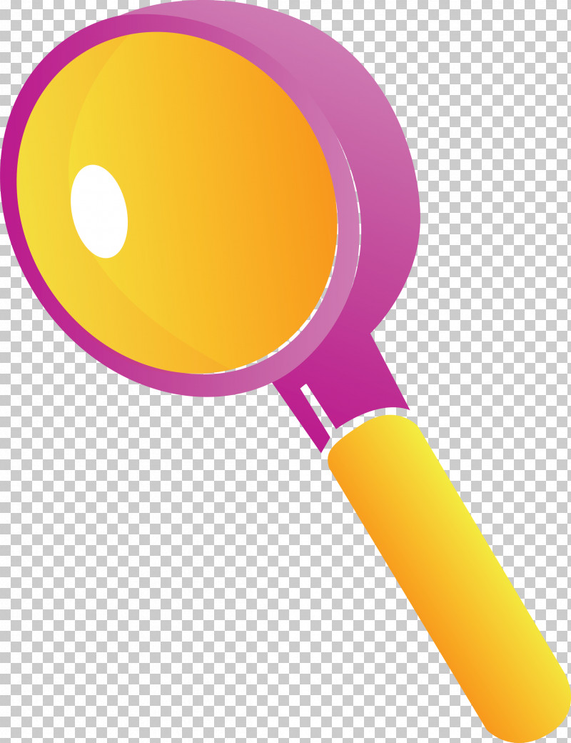 Magnifying Glass Magnifier PNG, Clipart, Magnifier, Magnifying Glass, Yellow Free PNG Download