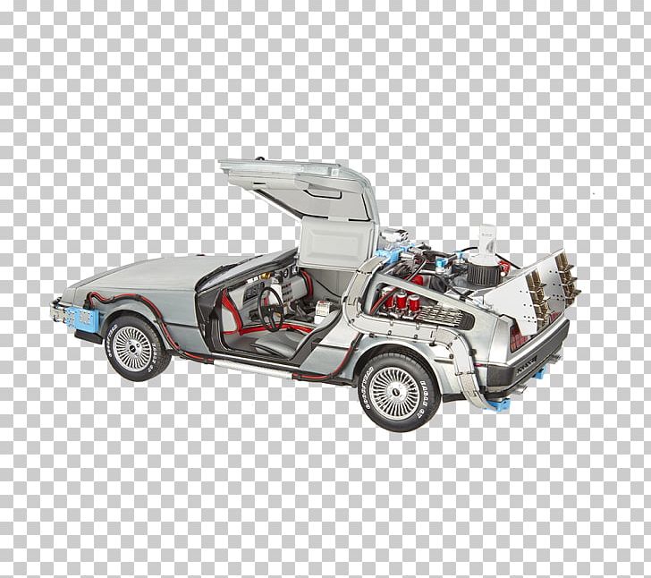 Model Car Marty McFly DeLorean Time Machine Back To The Future PNG, Clipart, 118 Scale, Automotive Design, Automotive Exterior, Back To The Future Part Ii, Batmobile Free PNG Download