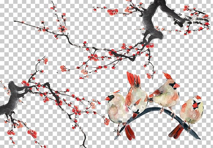 Bird Watercolor Painting PNG, Clipart, Animals, Art, Bird Cage, Birds, Branch Free PNG Download