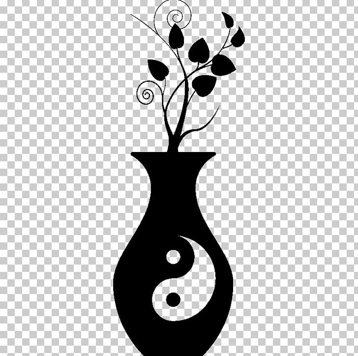 Wall Decal Sticker Виниловая интерьерная наклейка PNG, Clipart, Black And White, Cat, Cat Like Mammal, Decal, Flower Free PNG Download