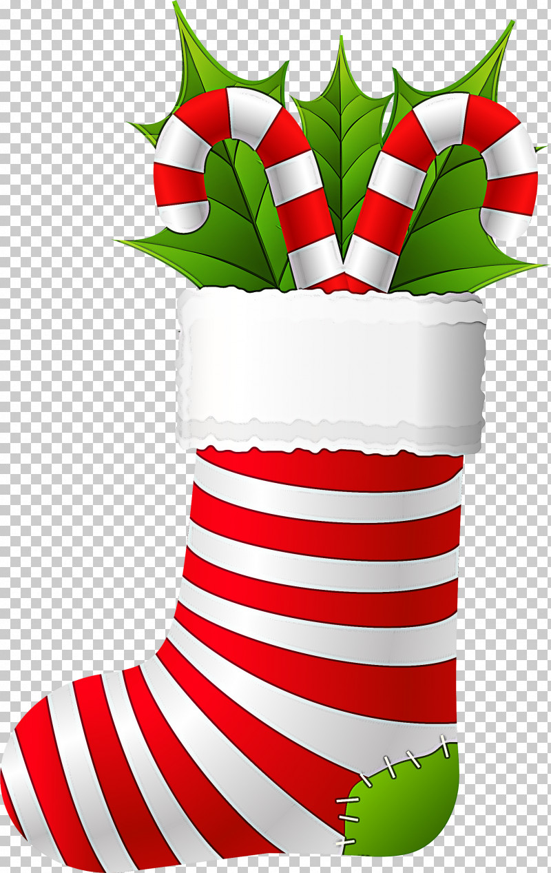 Christmas Stocking PNG, Clipart, Candy, Candy Cane, Chili Pepper, Christmas, Christmas Decoration Free PNG Download
