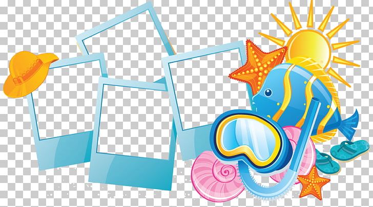 Summer Vacation Holiday PNG, Clipart, Art, Beach, Blue, Blue Frame, Border Frame Free PNG Download