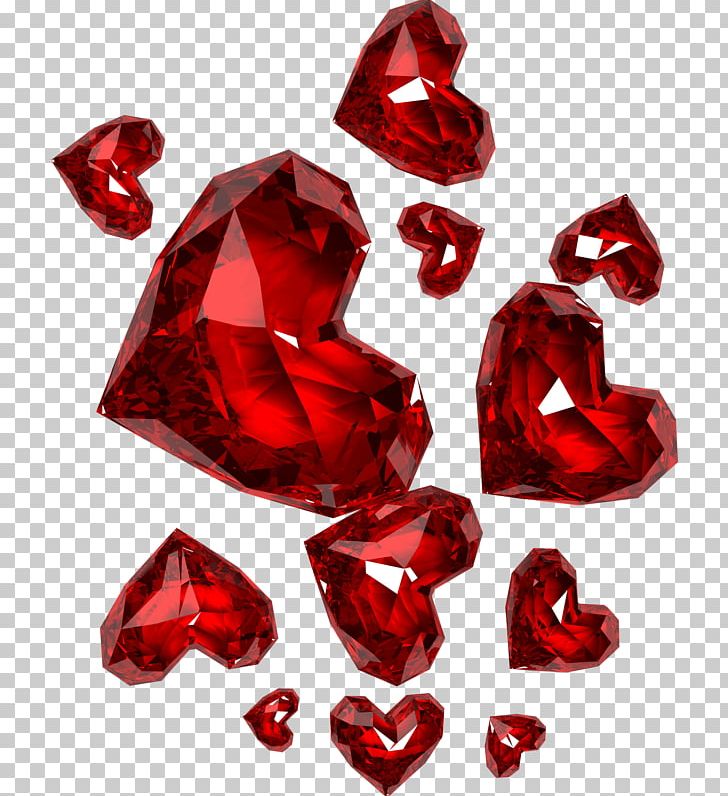 Love Hearts Crystal Red Quartz PNG, Clipart,  Free PNG Download