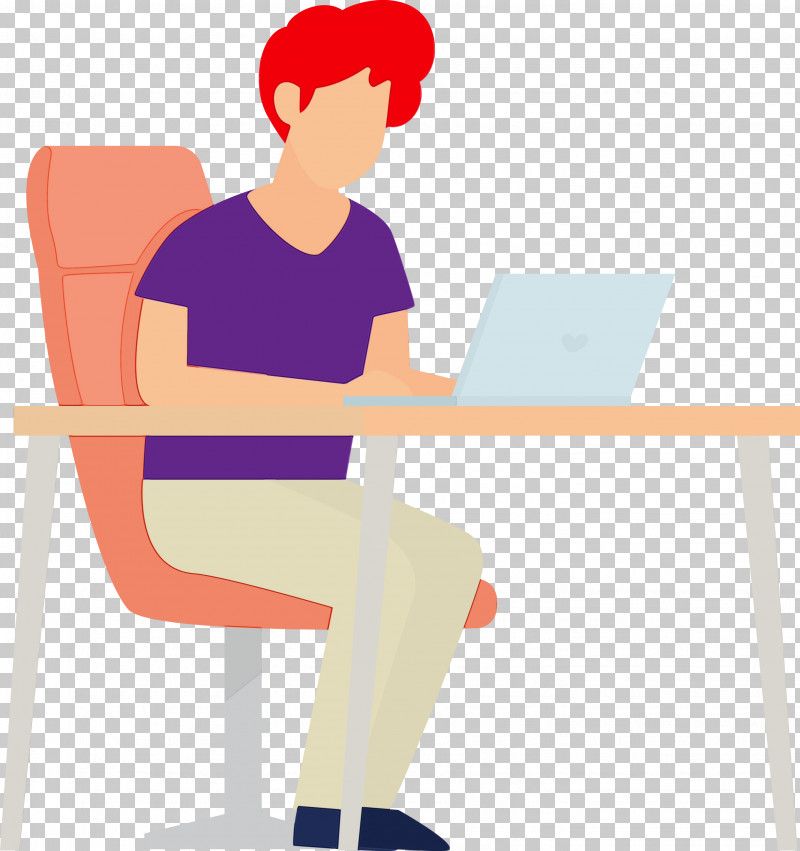 Cartoon Chair Line Reading PNG, Clipart, Cartoon, Chair, Computer, Human, Line Free PNG Download