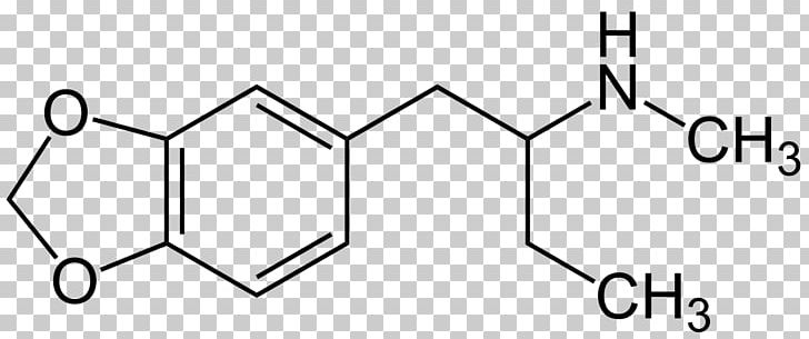 Methylbenzodioxolylbutanamine MDMA Chemistry Drug Structural Formula PNG, Clipart, Angle, Area, Black, Black And White, Chemical Compound Free PNG Download