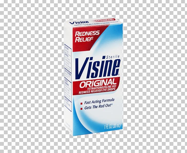 Visine Original Redness Relief Eye Drops & Lubricants Tetryzoline PNG, Clipart, Antihistamine, Brand, Drop, Erythema, Eye Free PNG Download