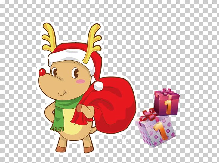 Rudolph Santa Claus Reindeer PNG, Clipart, Cartoon, Christmas , Christmas Decoration, Christmas Frame, Christmas Lights Free PNG Download