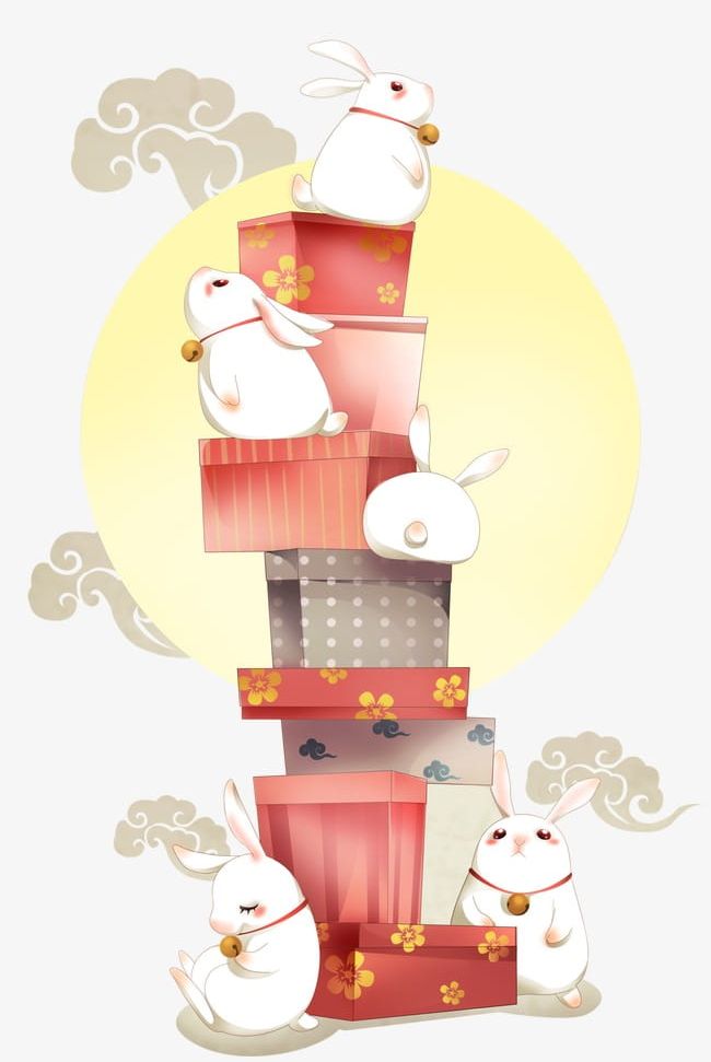 Mid-autumn Festival Gift Rabbit PNG, Clipart, Animal, Backgrounds, Cartoon, Celebration, Characters Free PNG Download