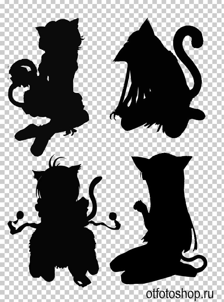 Silhouette Shadow Black Portable Network Graphics PNG, Clipart, Animals, Black, Black And White, Black Cat, Carnivoran Free PNG Download