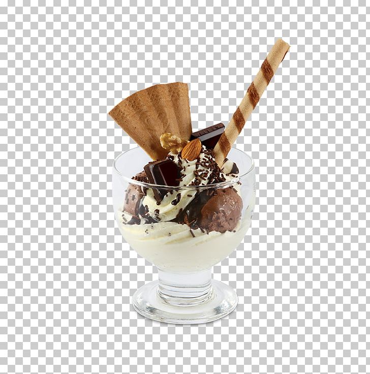 Sundae Chocolate Ice Cream Dame Blanche Parfait PNG, Clipart,  Free PNG Download