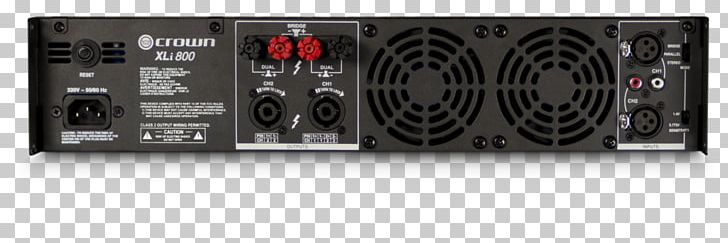 Crown Audio XLi 3500 Crown XLi 800 Audio Power Amplifier Crown XLi 1500 PNG, Clipart, Amplifier, Audio, Audio Equipment, Audio Power Amplifier, Audio Receiver Free PNG Download