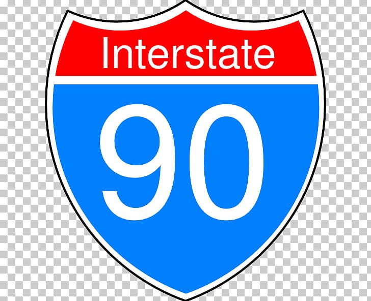 Interstate 90 In Idaho Logo US Interstate Highway System Road PNG, Clipart, Area, Blue, Brand, Circle, Computer Icons Free PNG Download
