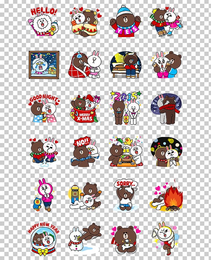 Sticker Line Friends LINE Rangers Label PNG, Clipart, Animation, Art, Chinese New Year, Emoji, Emoticon Free PNG Download