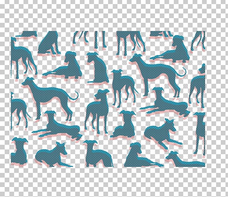 Whippet Puppy Pet Sitting Illustration PNG, Clipart, Animal, Animals, Blue, Companion Dog, Dog Free PNG Download