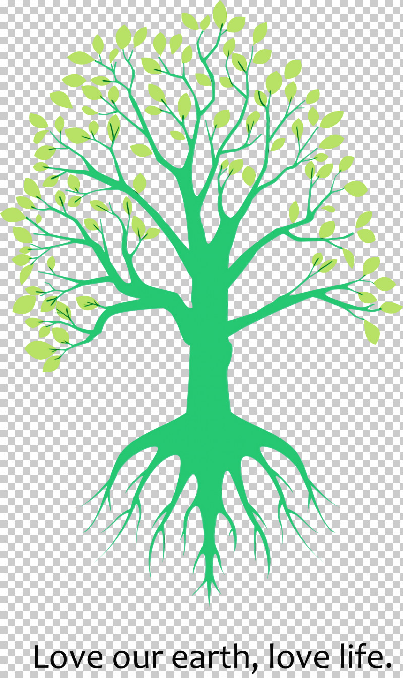 Green Root Leaf Plant Tree PNG, Clipart, Earth Day, Eco, Green, Leaf, Line Free PNG Download