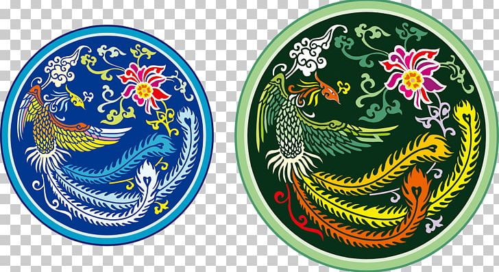 Chinese Dragon Fenghuang Cdr Pattern PNG, Clipart, Adobe Icons Vector, Camera Icon, Chinese Style, Chinoiserie, Circle Free PNG Download