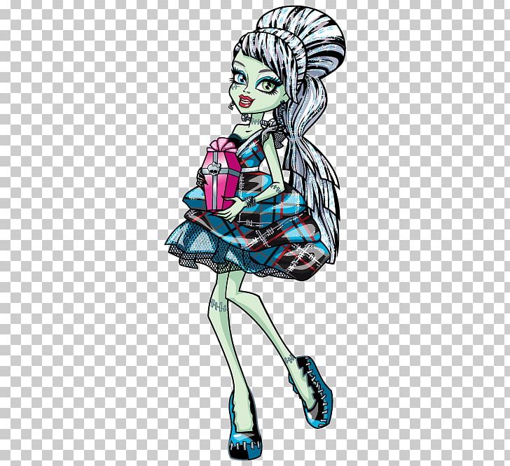 Frankie Stein Monster High Doll Ghoul Frankenstein PNG, Clipart, Art, Doll, Fashion Design, Fashion Illustration, Fictional Character Free PNG Download