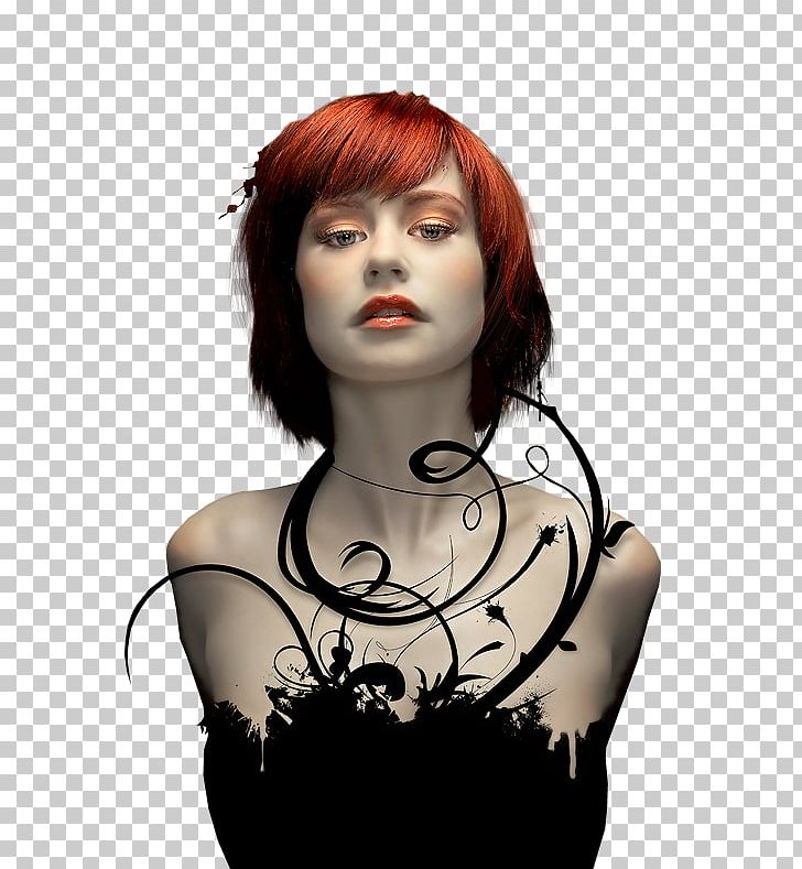 Woman Бойжеткен Bust Hair Coloring Red Hair PNG, Clipart, Bangs, Beauty, Belle Femme, Black Hair, Bob Cut Free PNG Download
