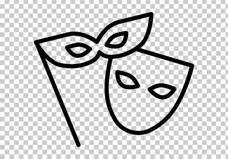 Mask Theatre Costume Computer Icons PNG, Clipart, Angle, Area, Art, Black, Black And White Free PNG Download
