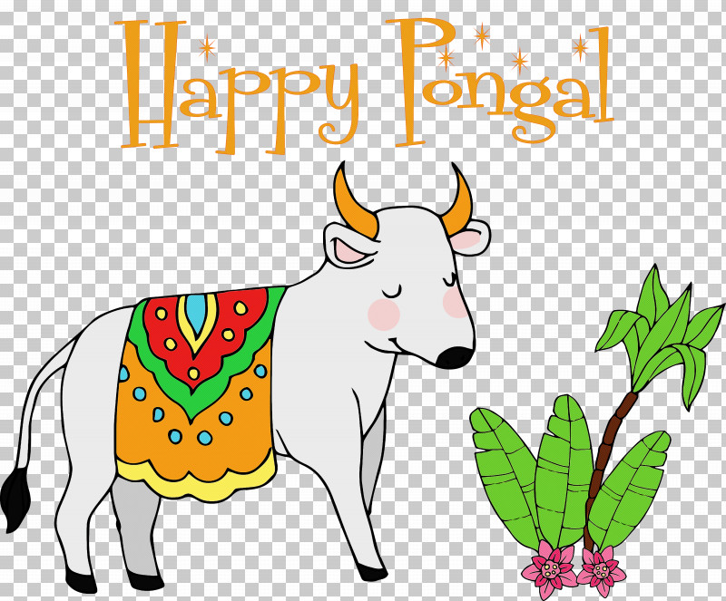 Pongal Thai Pongal Harvest Festival PNG, Clipart, Bull, Calf, Dairy, Dairy Cattle, Dairy Farming Free PNG Download