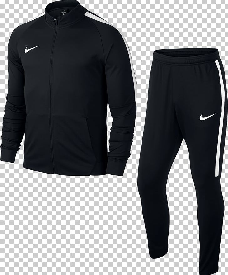 Tracksuit Nike Academy Pants Zipper PNG, Clipart, Adidas, Black, Clothing, Dry Fit, Jacket Free PNG Download