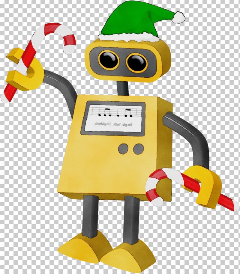 Cartoon Toy Yellow Machine Robot PNG, Clipart, Cartoon, Machine, Paint, Plant, Robot Free PNG Download
